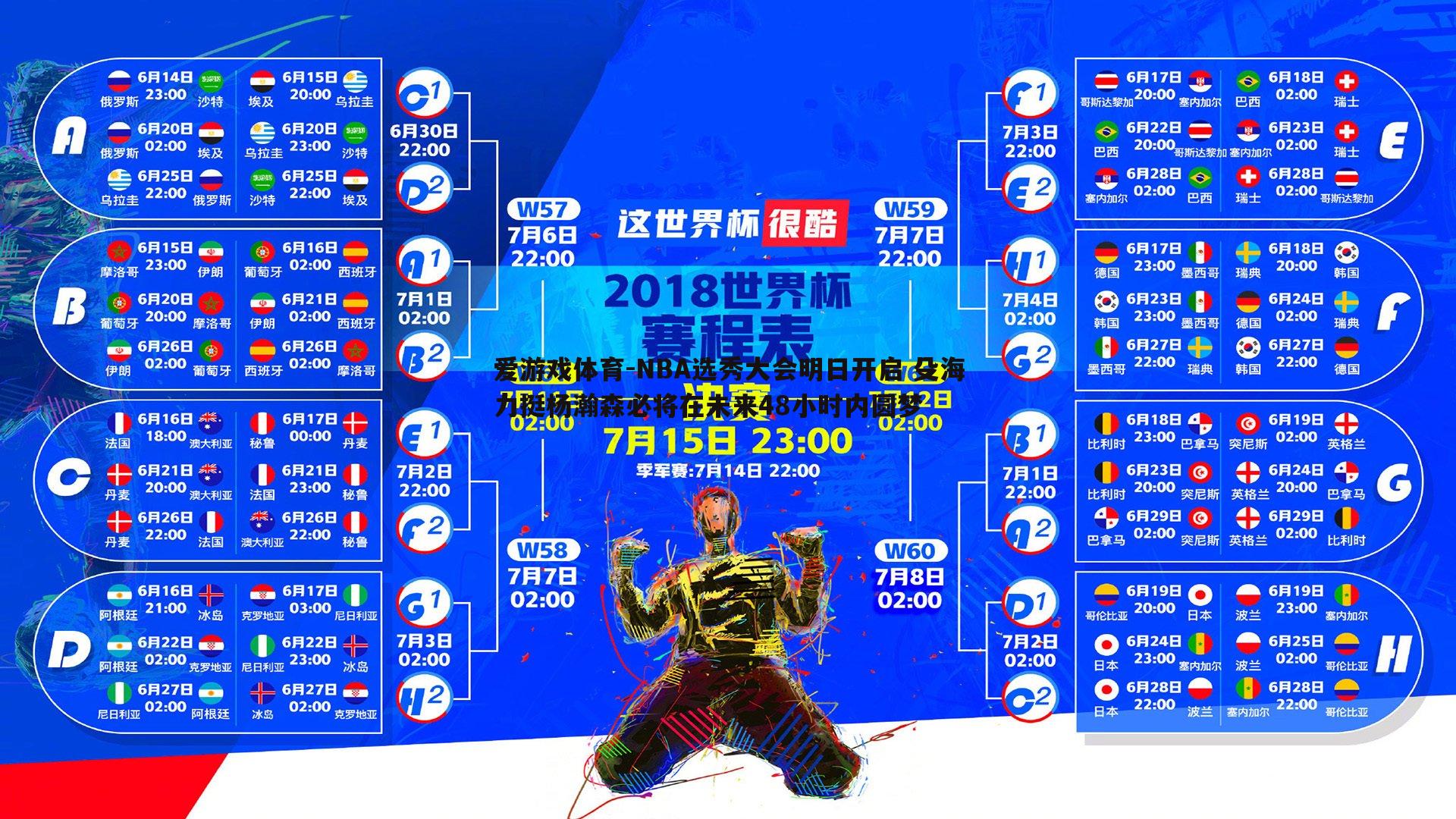 NBA选秀大会明日开启 殳海力挺杨瀚森必将在未来48小时内圆梦